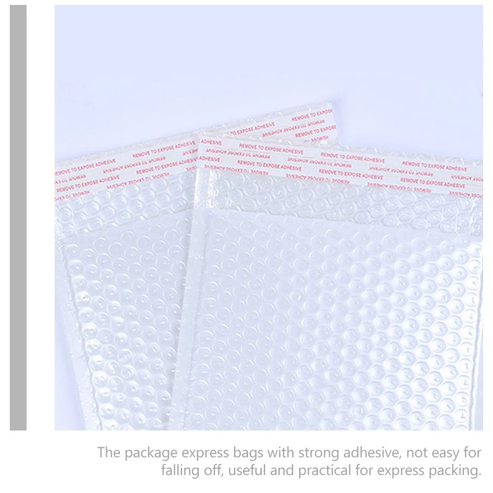 50Pcs Self-Seal Bubble Mailers Clothes Shipping Bags Business Packaging Bag