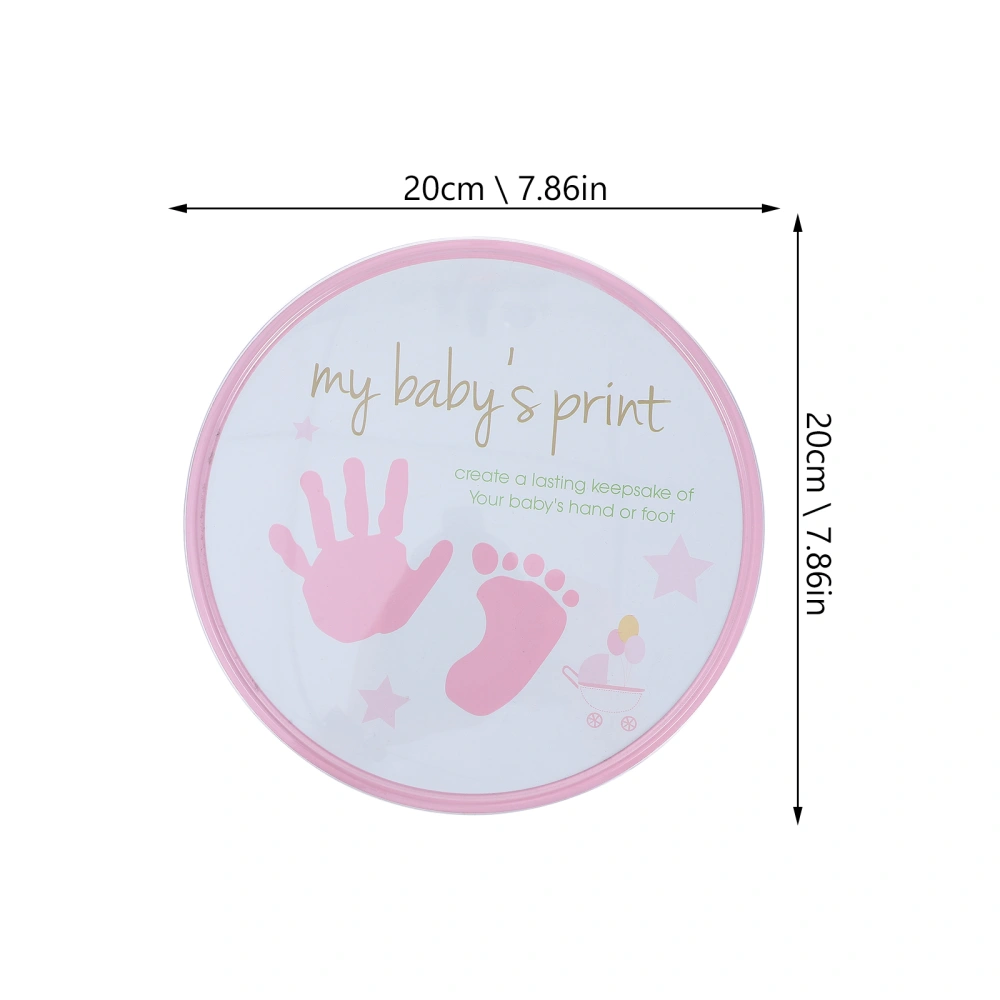 1 Set DIY Newborn Handprint Baby Footprint Ink Pads Baby Birthday Gift