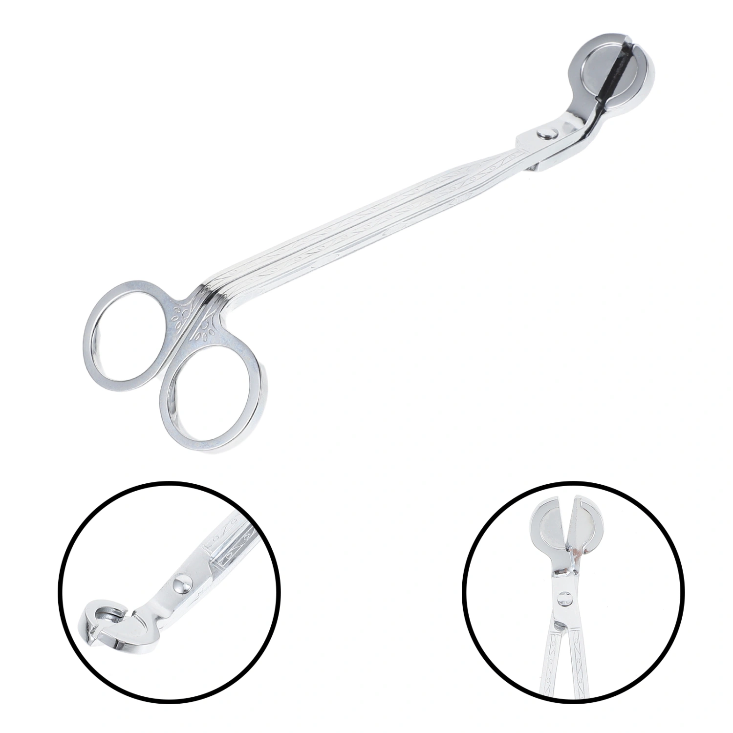 Stainless Steel Candle Wick Trimmer Candle Wick Cutter Elegant Candle Tool