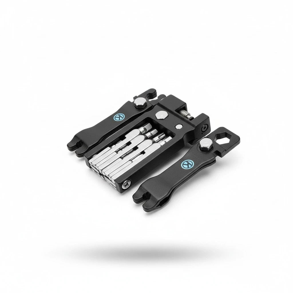 20 in 1 Folding Multi Tool Cycling Mechanic Combination Repair Tool