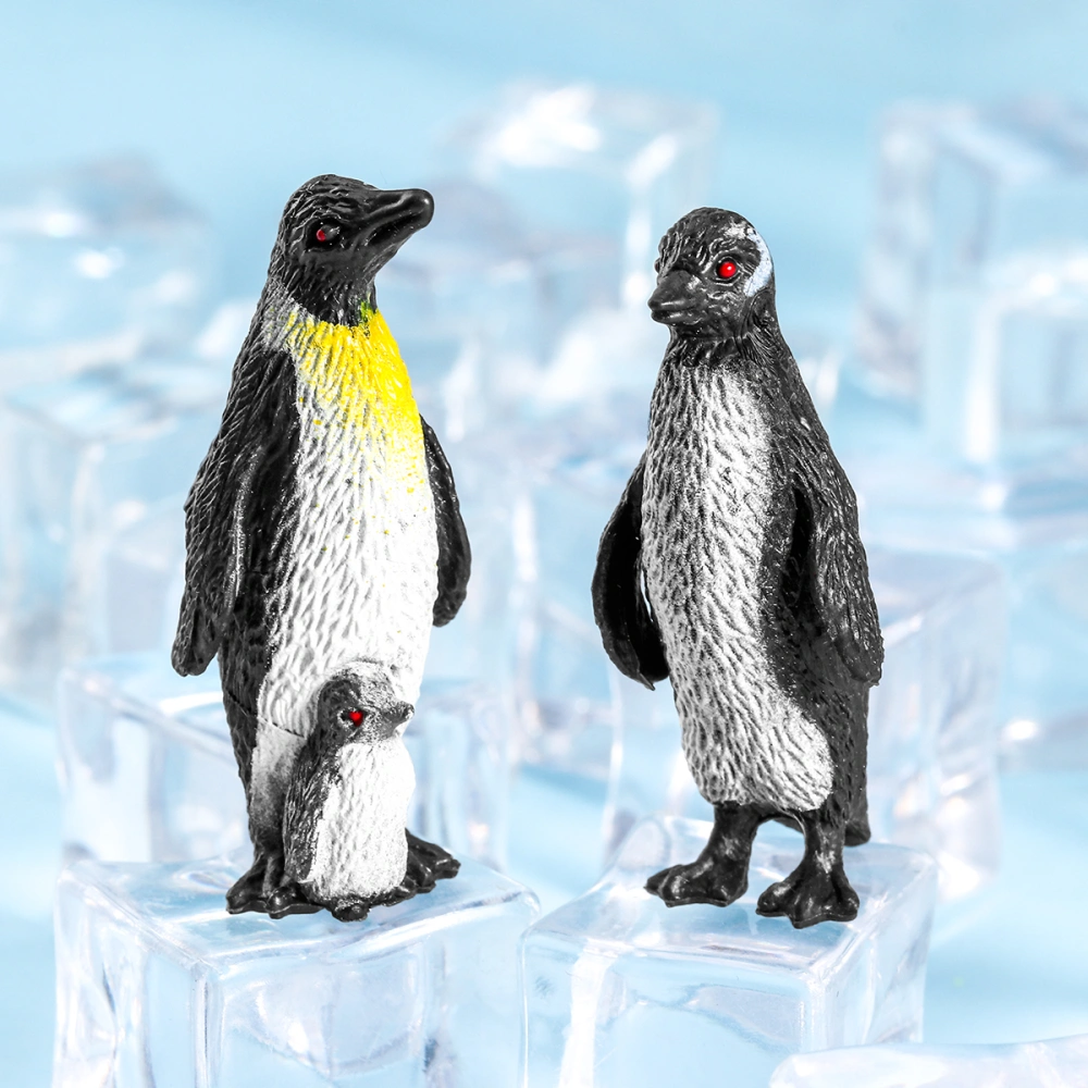 TOYMYTOY 8PCS Plastic Ocean Animal Penguin Figure Model Preschool Kids Toy