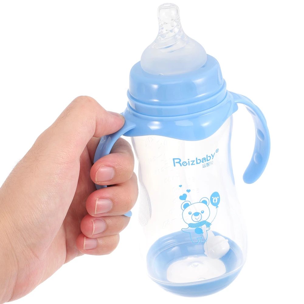 1 Set Baby Bottle Wide Mouth Milk Bottle Water Bottle Nursing Bottle Baby Feeder