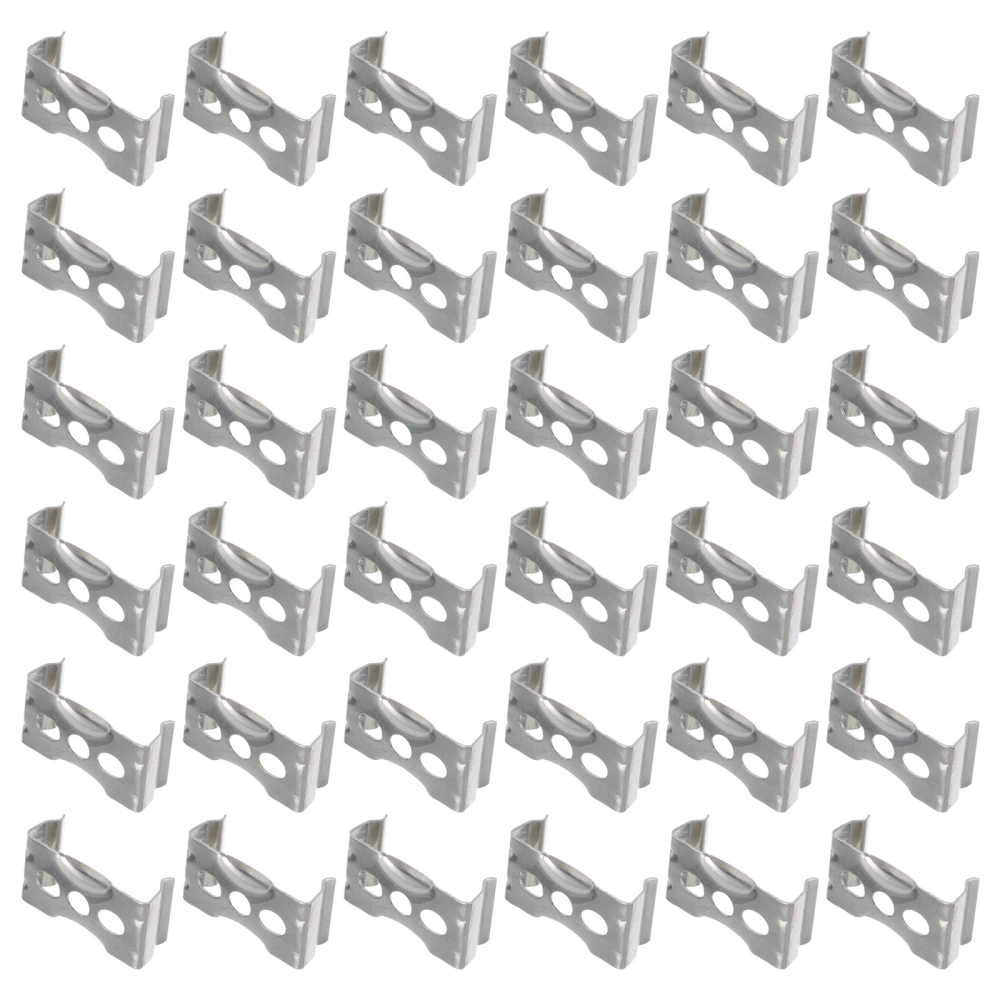 100Pcs Professional Lamp Tube Holder T5 Light Pipe Clamps Practical Lamp Tube Parts