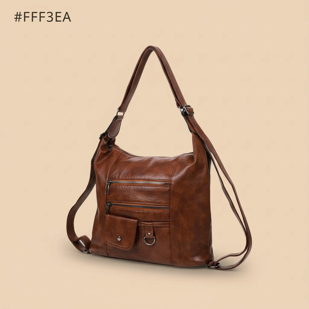 Women Fashion Bag Single-shoulder Bag Simple Backpack Multifunctional Backpack