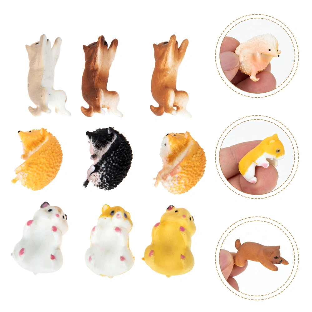 9pcs Animals Cup Rim Marker Lovely Cup Rim Charm Drink Cup Marker Decoration