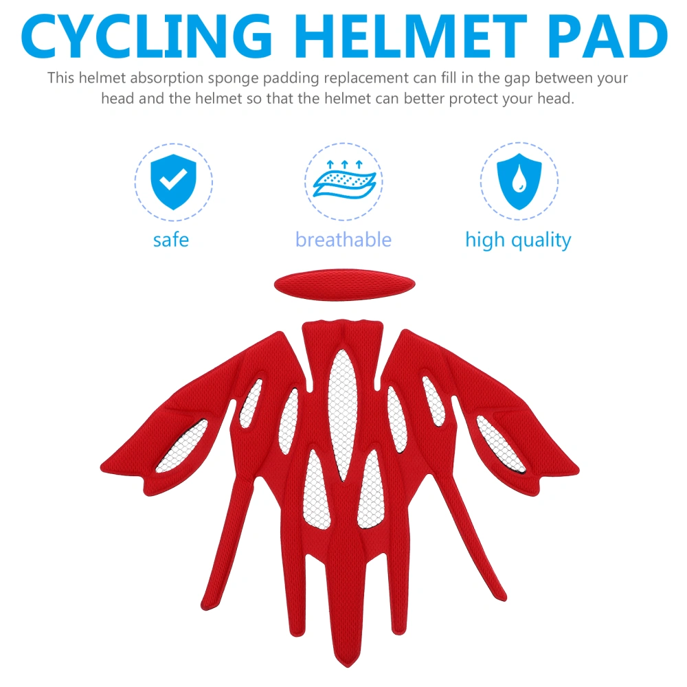 Replacement Helmet Pad Riding Helmet Cushion Helmet Sponge Protector Supply