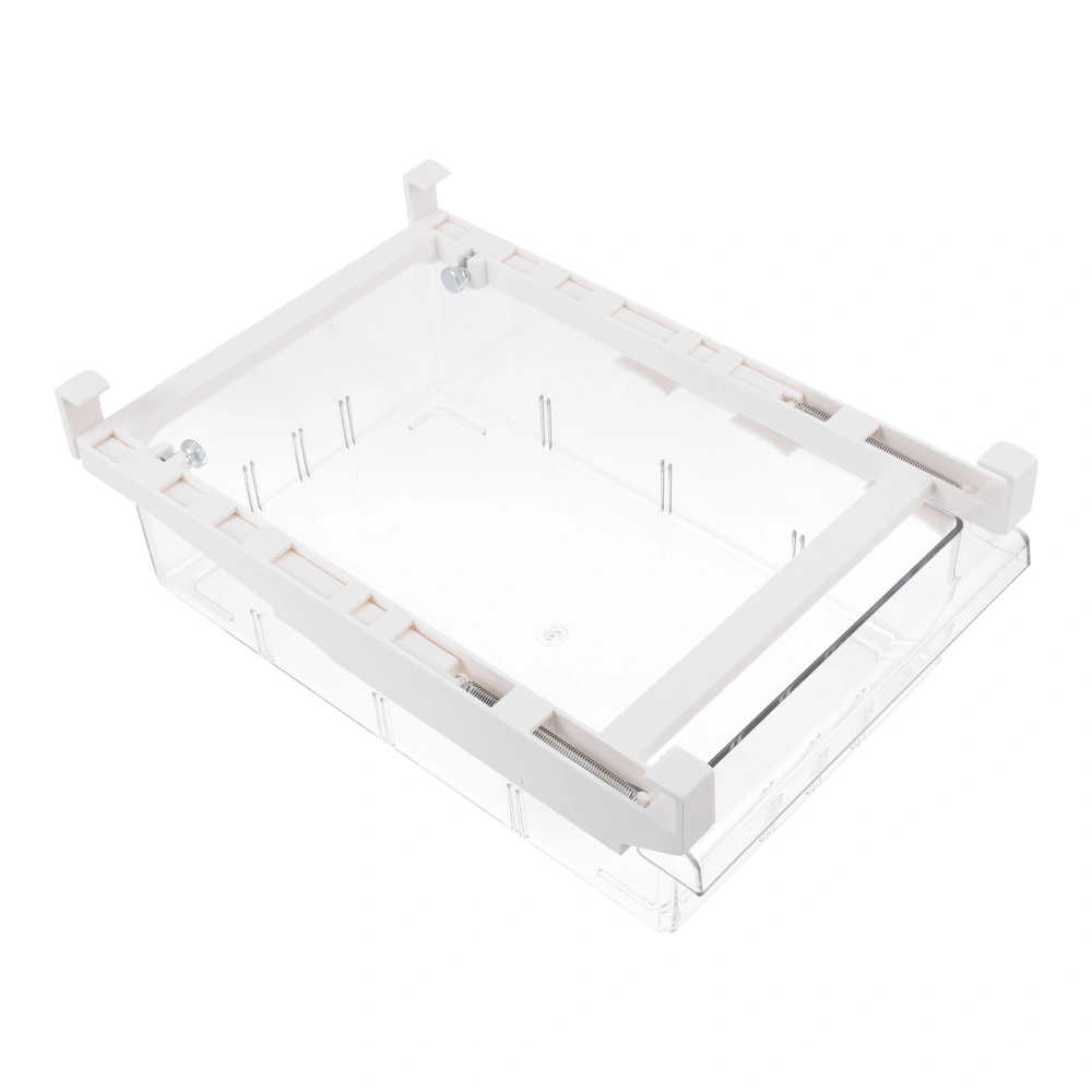 1 Pc Transparent PET Refrigerator Drawer Storage Box Large Storage Box for Organizing