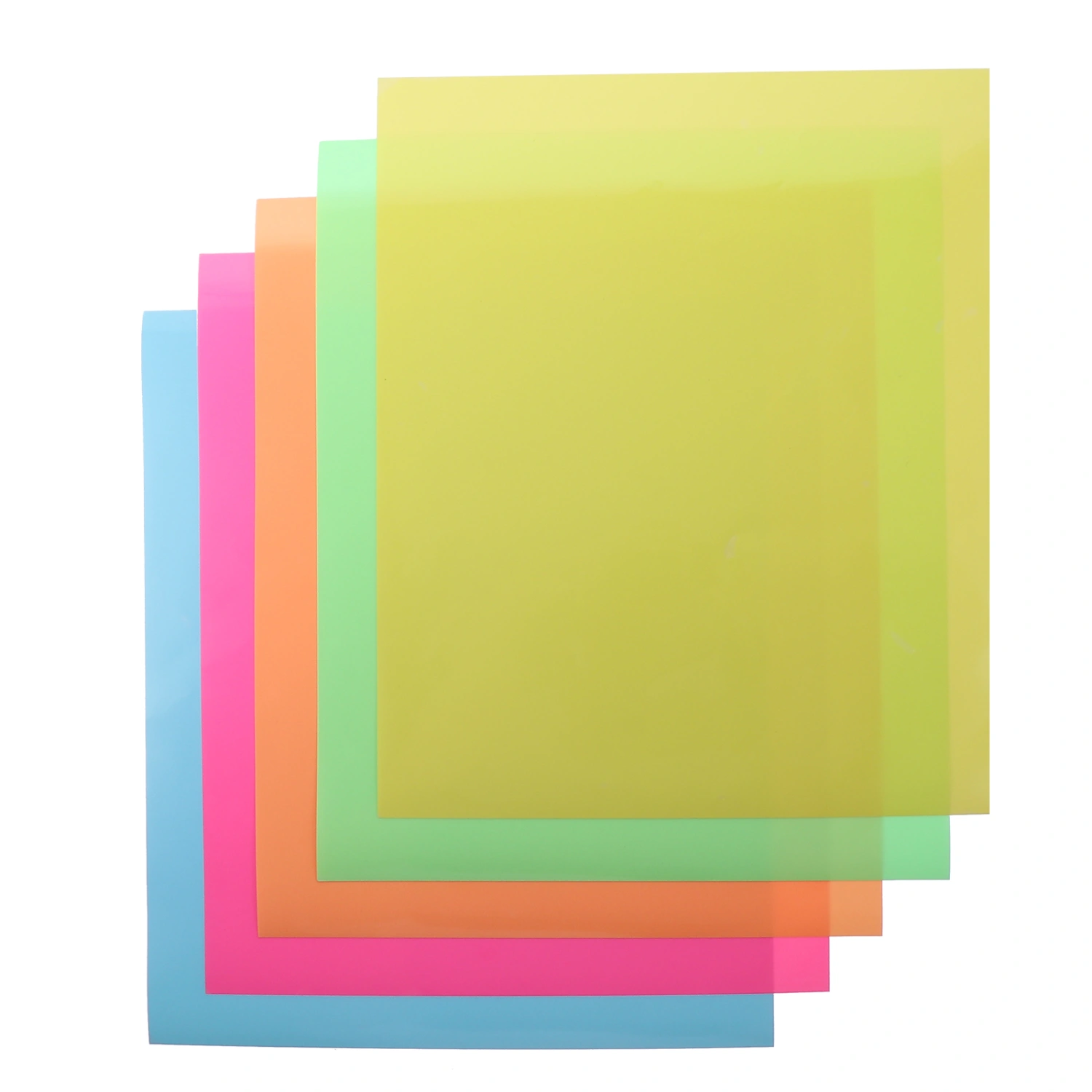 5 Sheets Glow in Dark Heat Transfer Film Vinyl T-Shirt Clothing Lettering Film
