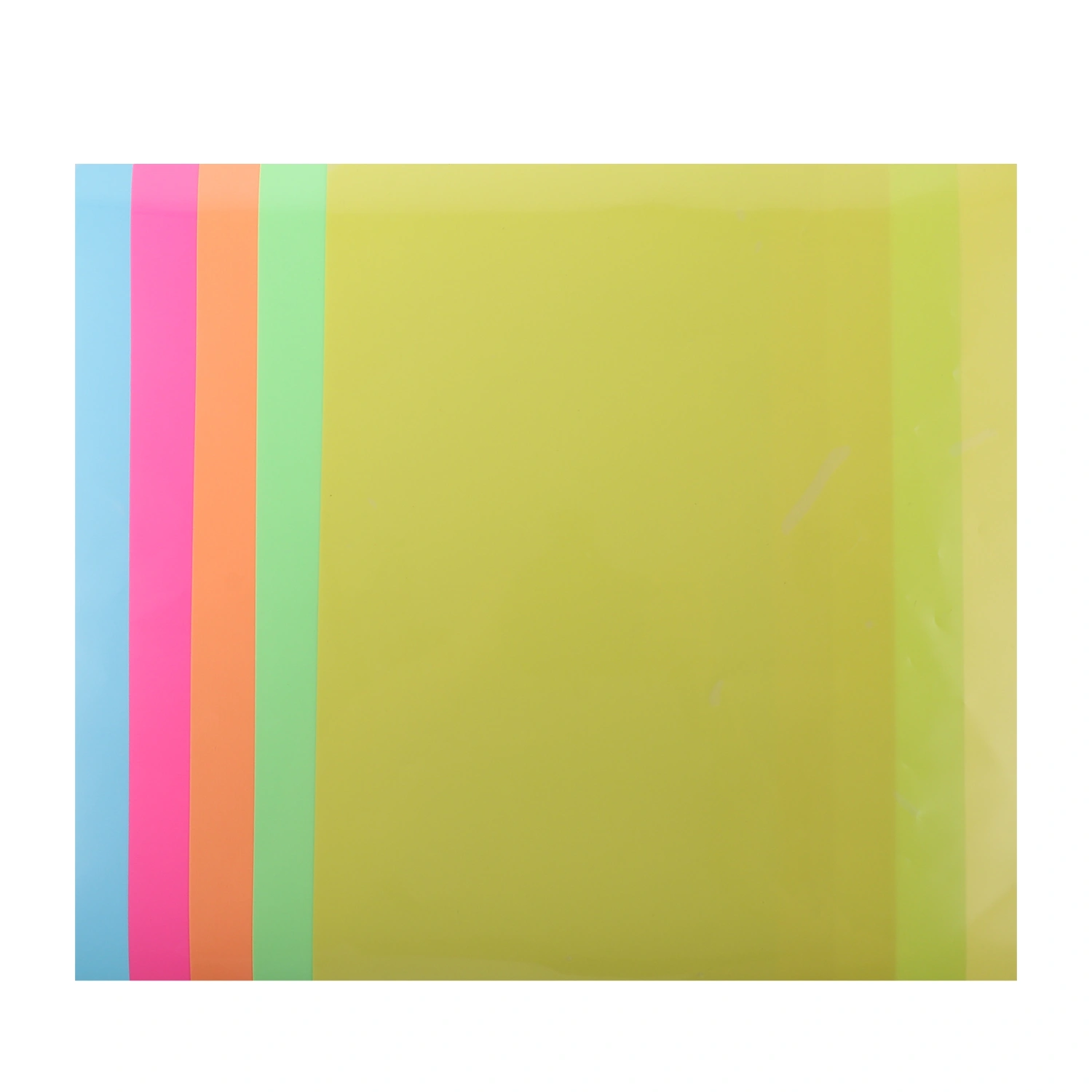 5 Sheets Glow in Dark Heat Transfer Film Vinyl T-Shirt Clothing Lettering Film