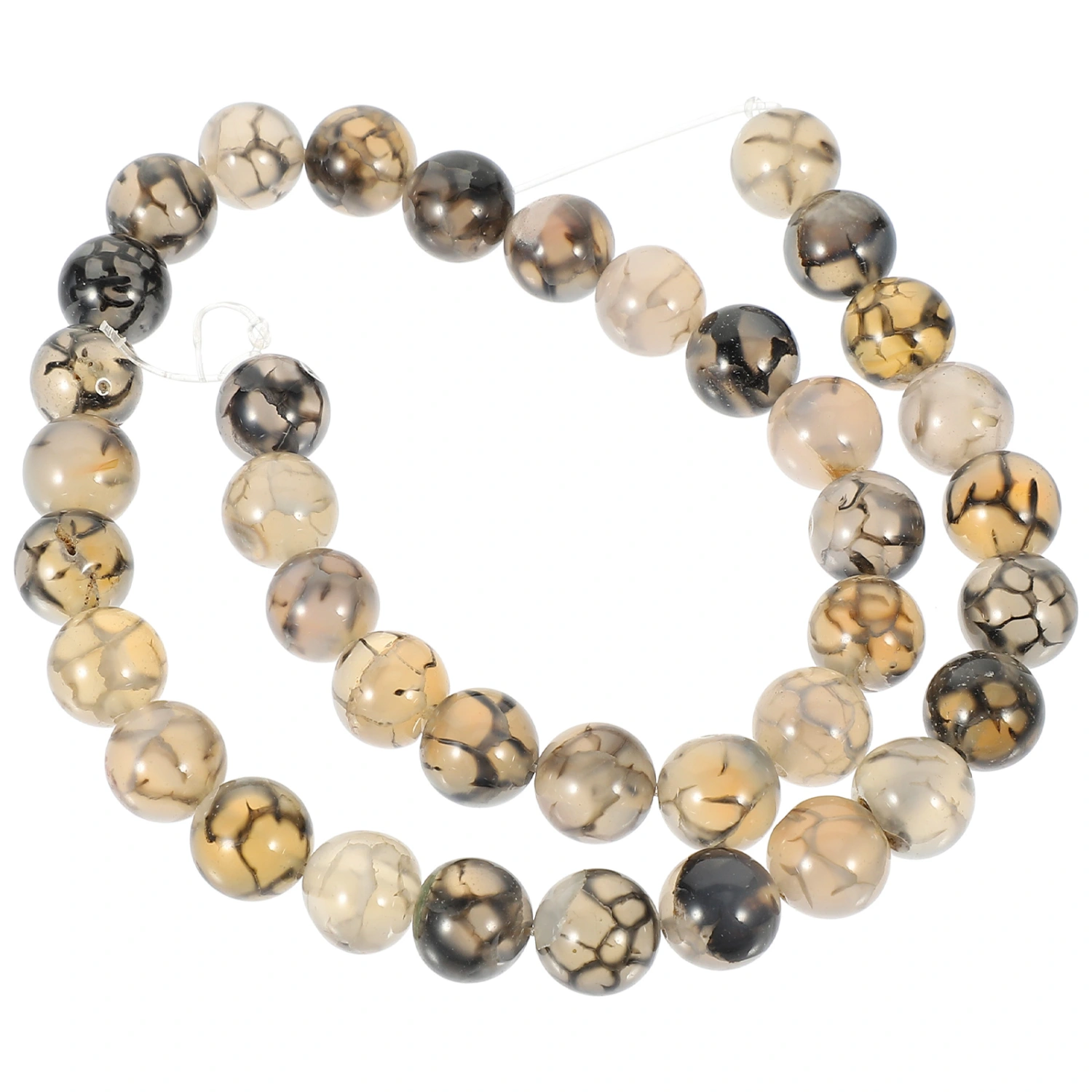 1 String of Agate Natural Stone Beads Agate Natural Stone Beads for Jewelry Making