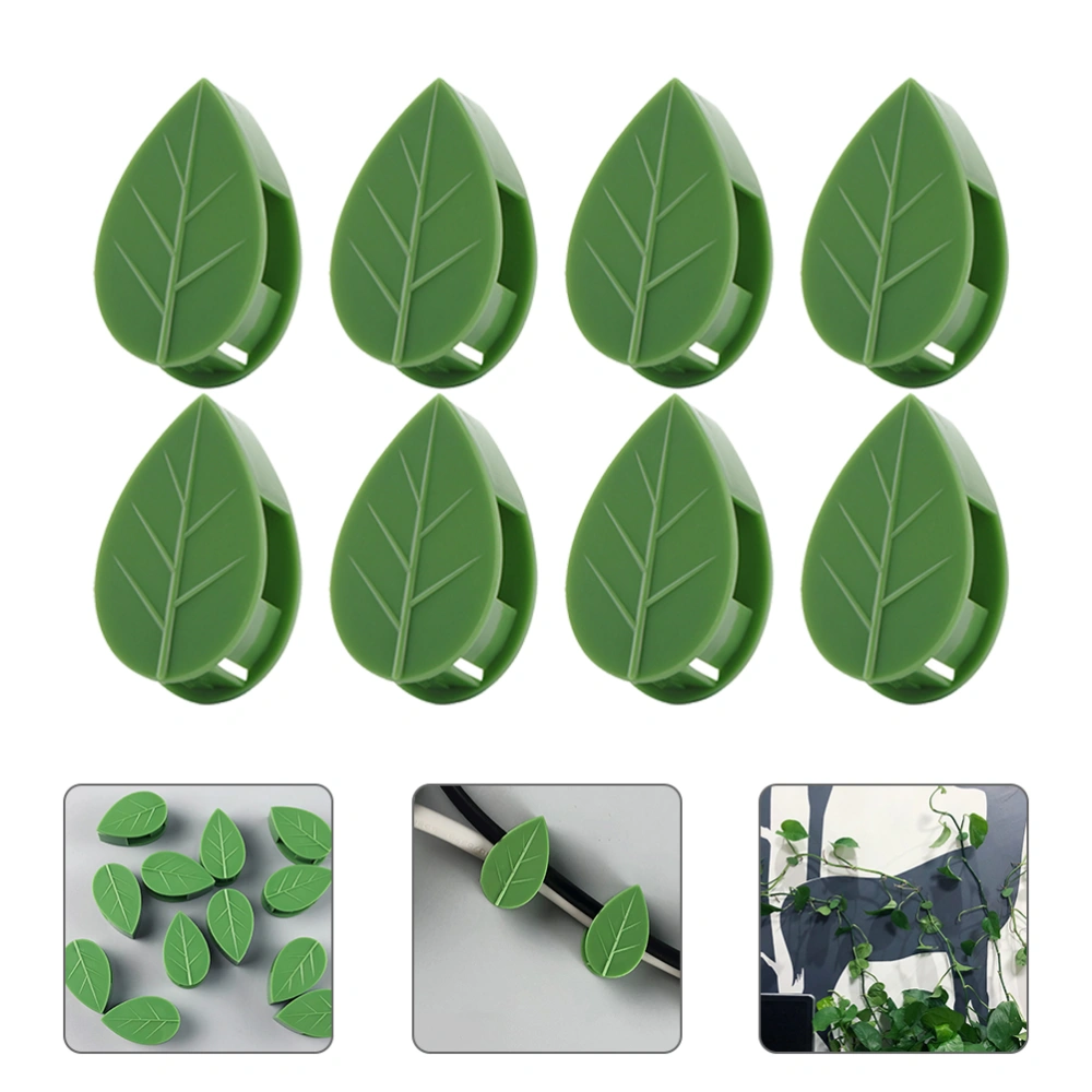 40Pcs Plant Climbing Wall Fixture Clips Vines Wall Clips Adhesive Plant Fixer