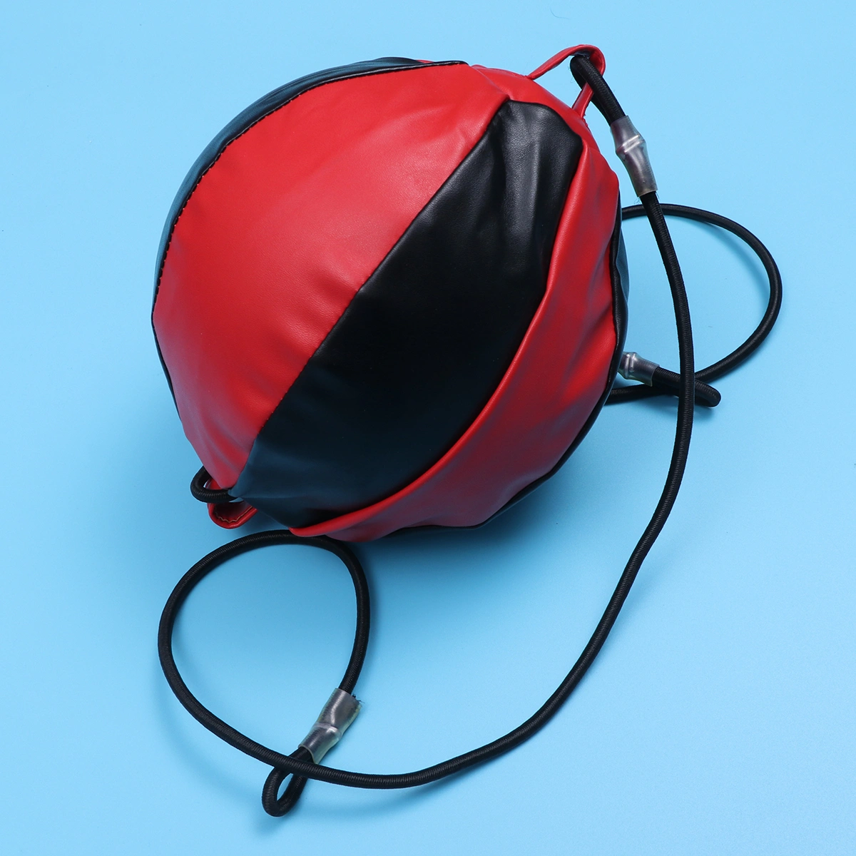 Elastic Training Ball Hanging Boxing Ball Professional Boxing Ball for Punching Training Workout Exercise Agility Training (Red)