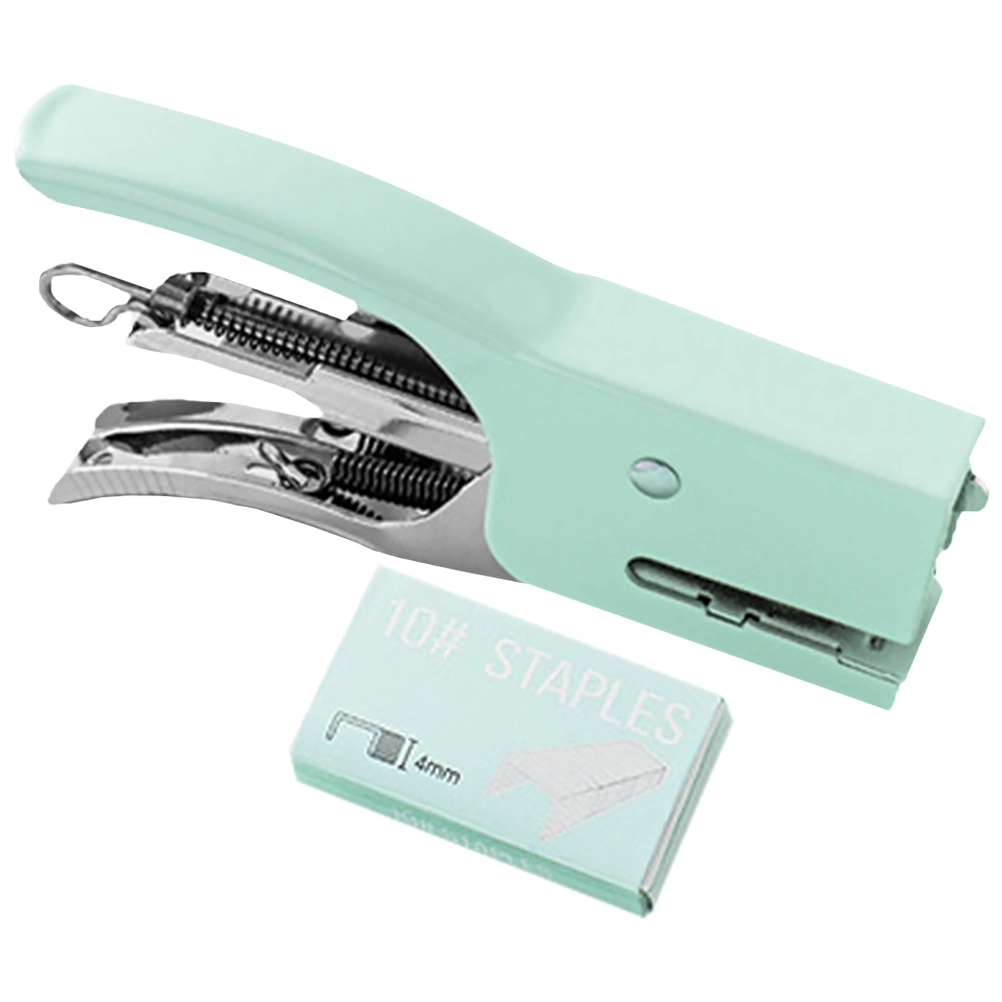 1 Set of Stapler for Students Colored Stapler Hand Stapler with Staples Portable Stapler