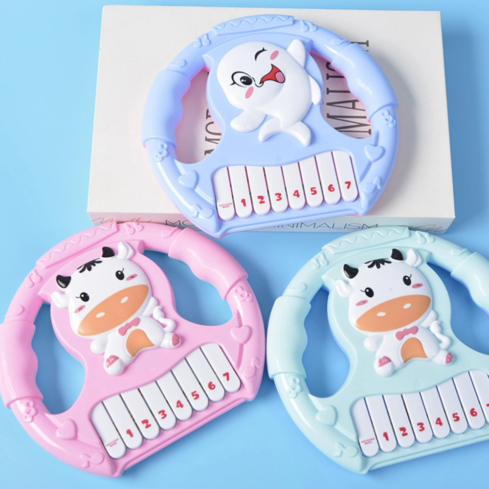 2Pcs Kids Electronic Organ Toy Keyboard Music Toy Baby Music Toy (Random Style)