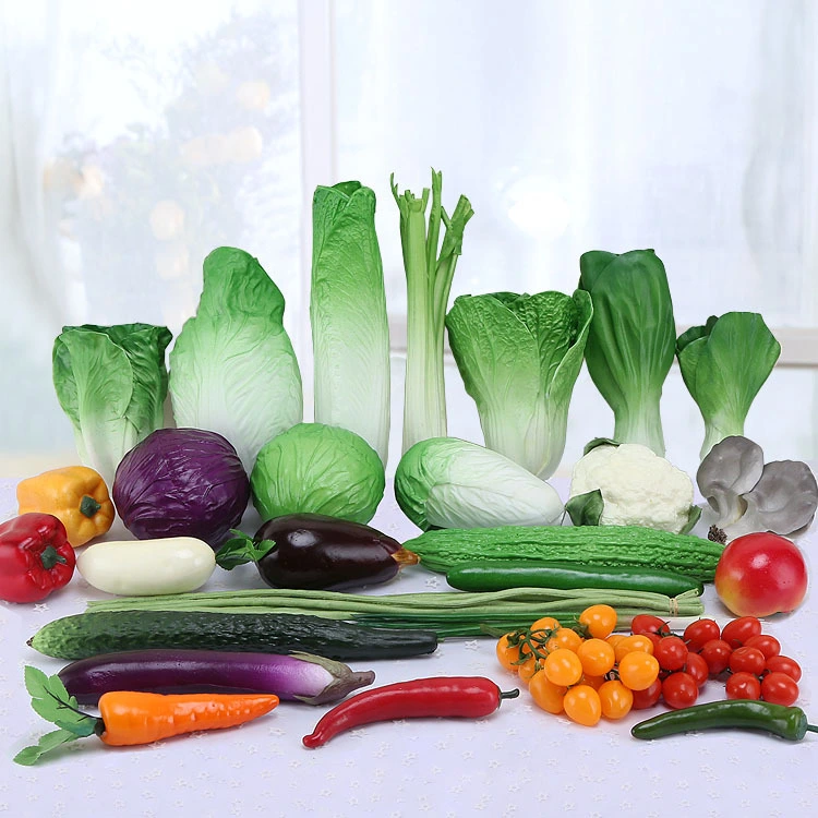 8pcs Fake Vegetables Artificial Vegetable Foam Vegetable Play Vegetables for Pretend Play  Kitchen