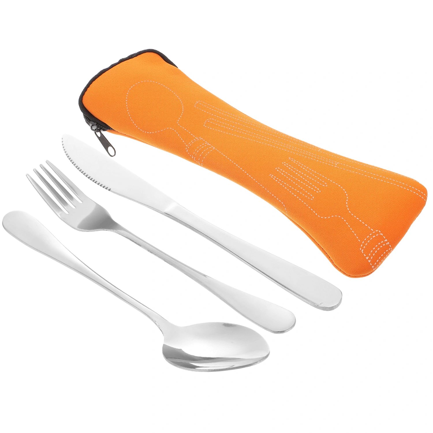 1 Set Camping Tableware Professional Camping Fork Premium Camping Spoon