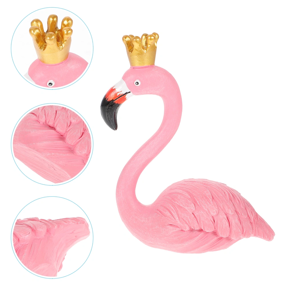 Flamingo Cake Adornment Flamingo Cake Decor Creative Birthday Cake Ornament