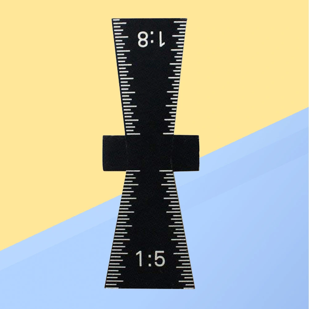 Woodworking Scribe Woodworking Locator Angle Gauge Handheld Tools Professional Devices for Outdoor Worker Work (Black)