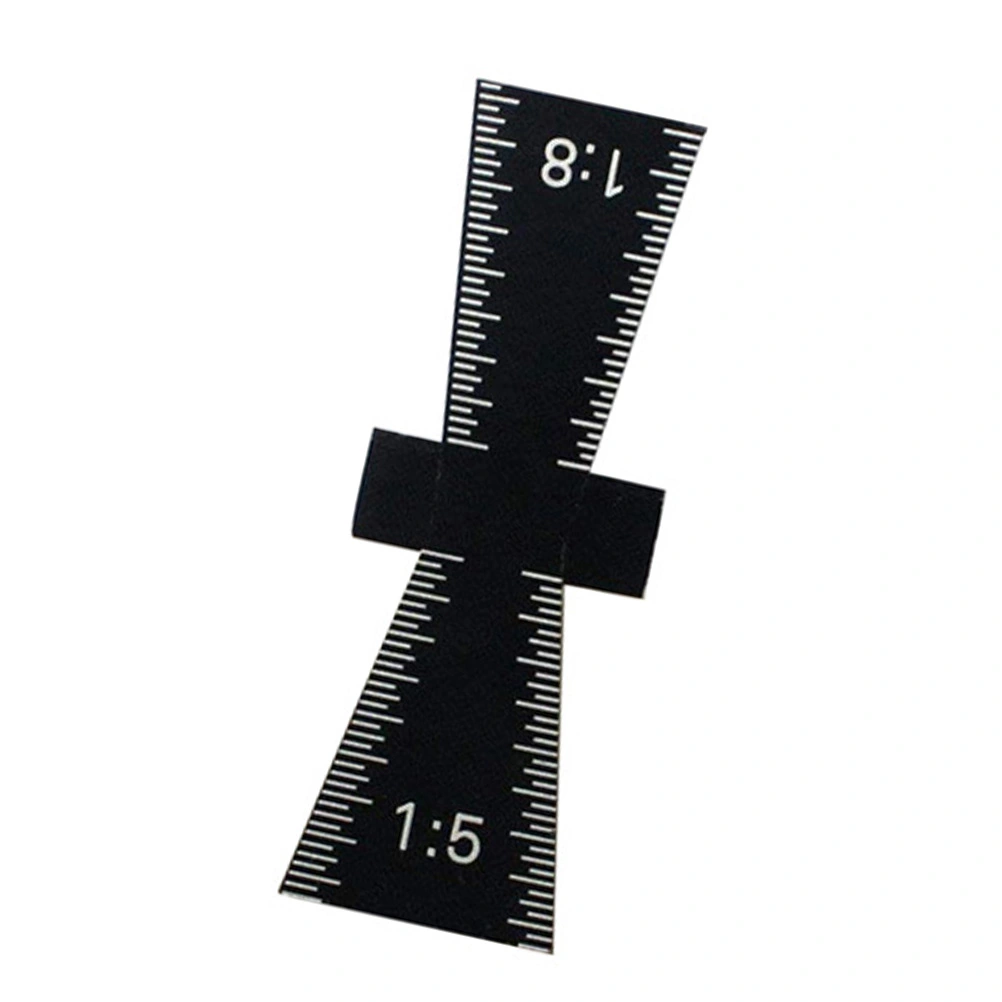 Woodworking Scribe Woodworking Locator Angle Gauge Handheld Tools Professional Devices for Outdoor Worker Work (Black)