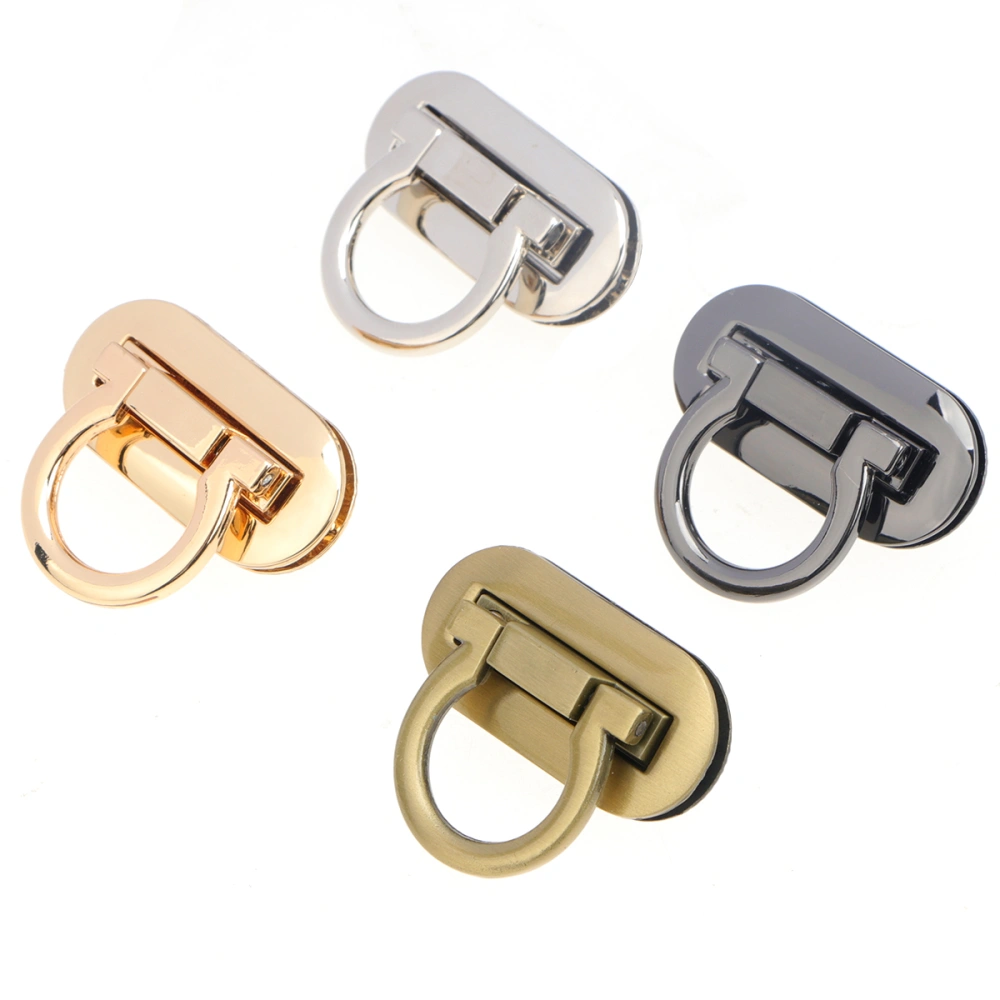 4PCS Durable Alloy Padlocks Die Casting Lock Suitcase Mortise Lock Accessories Assorted