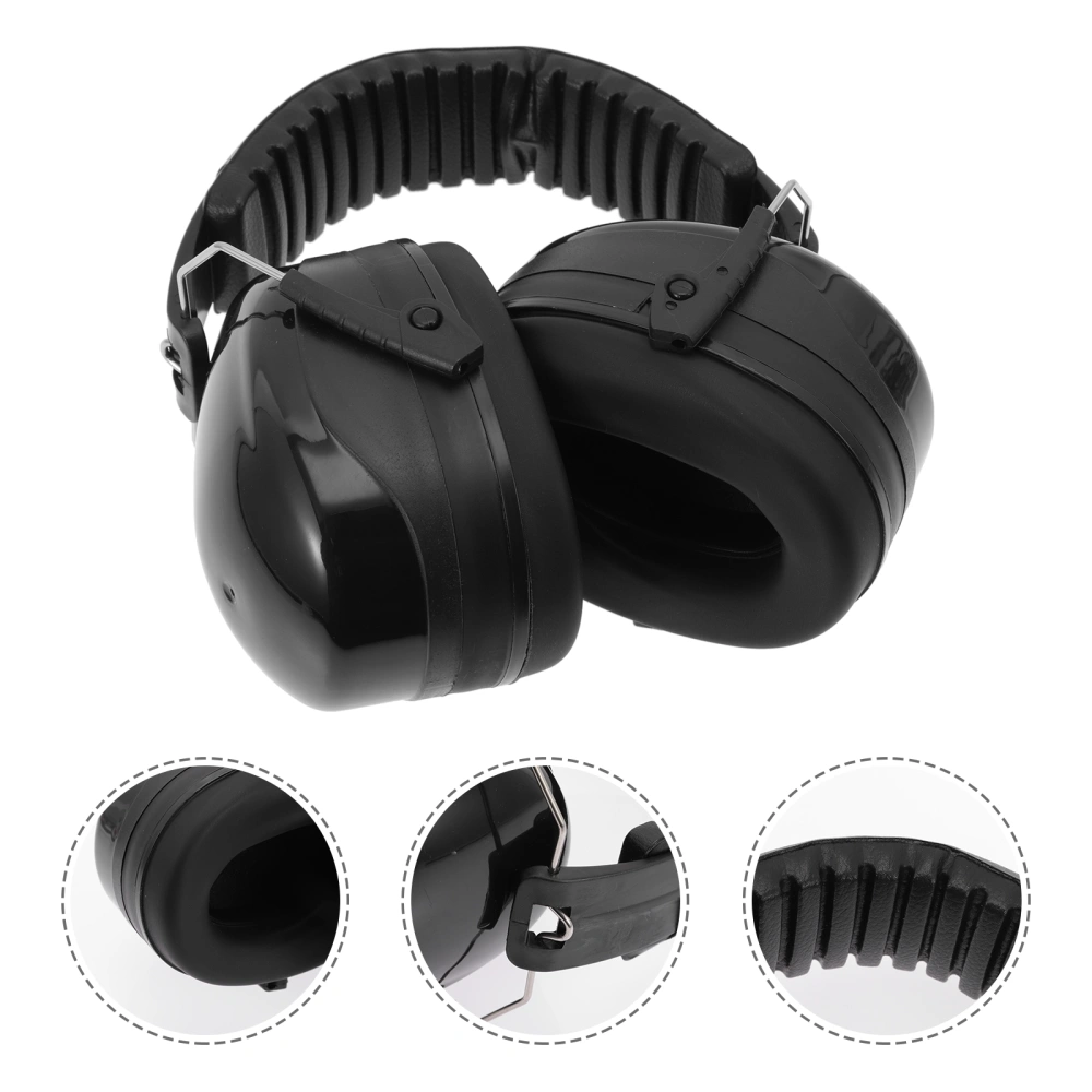 Premium Black Over Ear Headset Jazz Drum Drummer Noise Reduction Headset