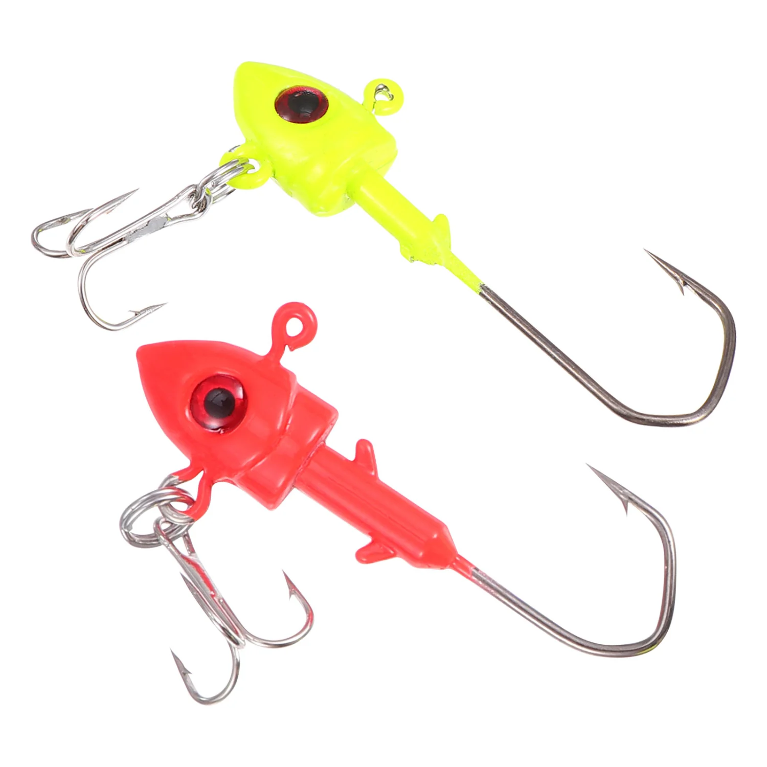 4pcs Durable Fishing Hooks Outdoor Fishhooks Sea Fishing Hooks Angling Gear