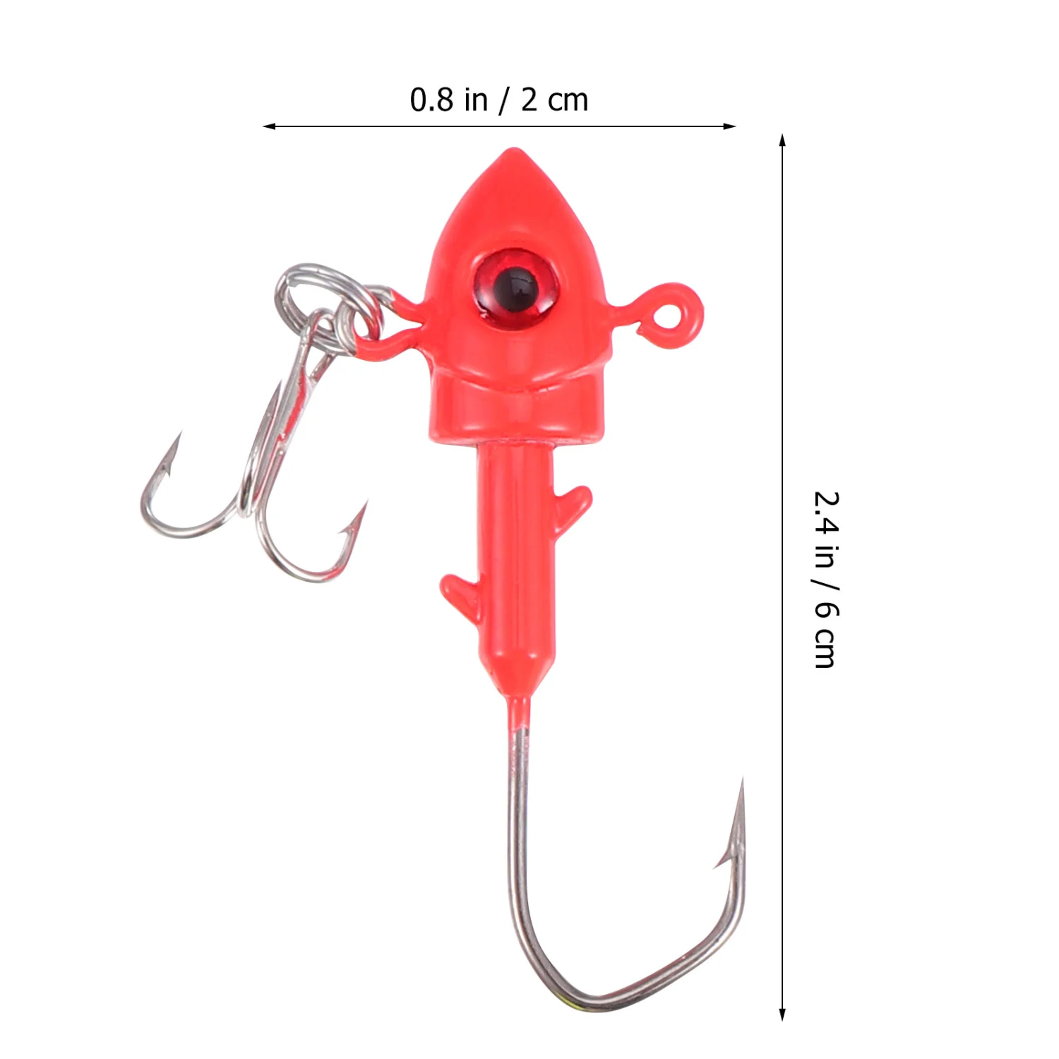 4pcs Durable Fishing Hooks Outdoor Fishhooks Sea Fishing Hooks Angling Gear