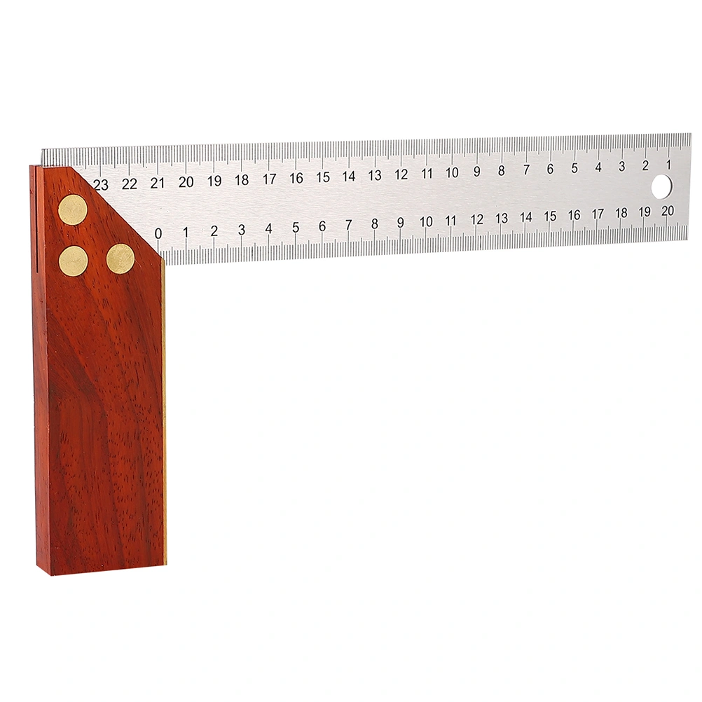 1pc L-shaped Woodworking Angle Ruler Square Ruler Carpenter Measurement Tools