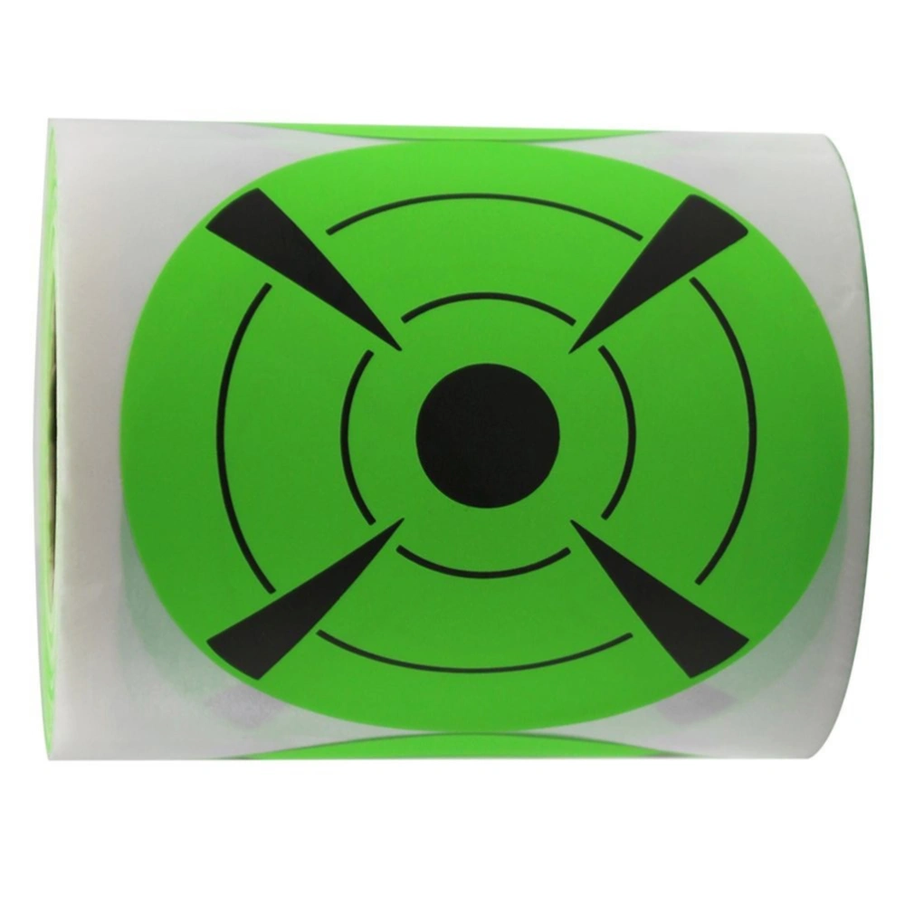 2 Rolls of Portable Target Pasters Self-Adhesive Target Stickers Sports Target Labels Practical Target Pasters