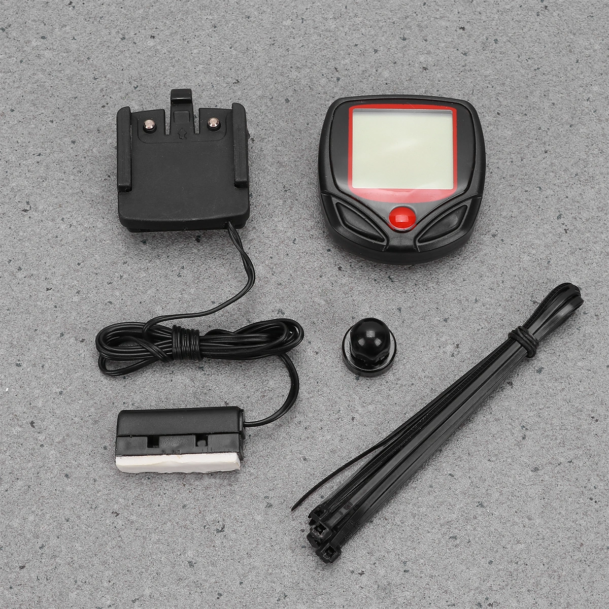 1 Set 318 Bike Cycling Stopwatch Mountain Bike Meter Special Computer for Bike Use (English Display Black)