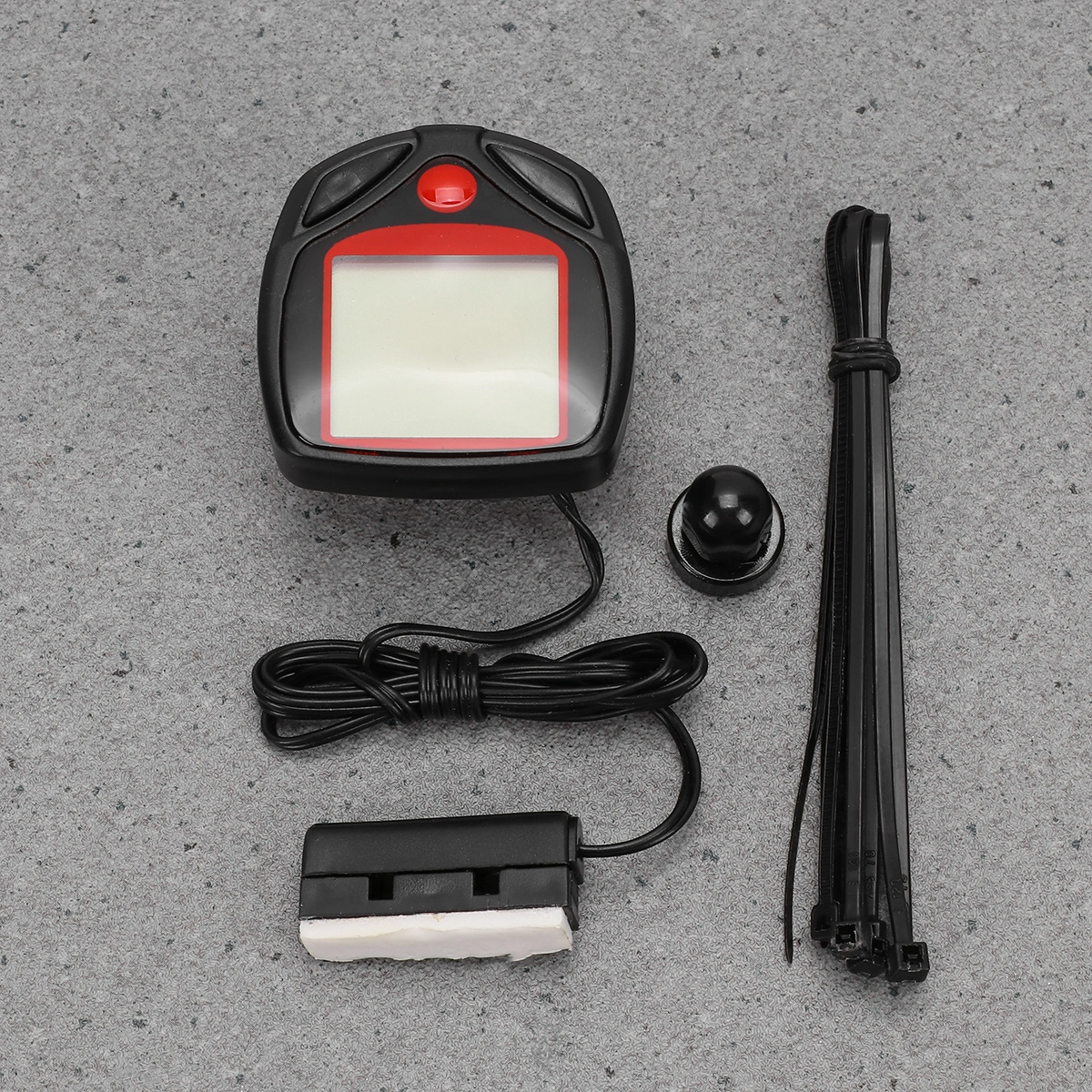 1 Set 318 Bike Cycling Stopwatch Mountain Bike Meter Special Computer for Bike Use (English Display Black)