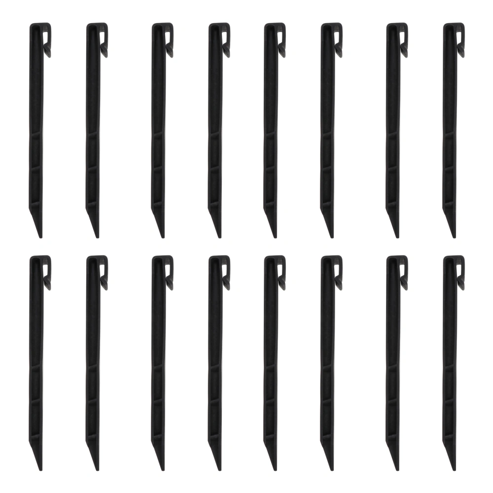 16pcs Plastic Tent Pegs Nails Sand Ground Stakes Outdoor Camping Accessories