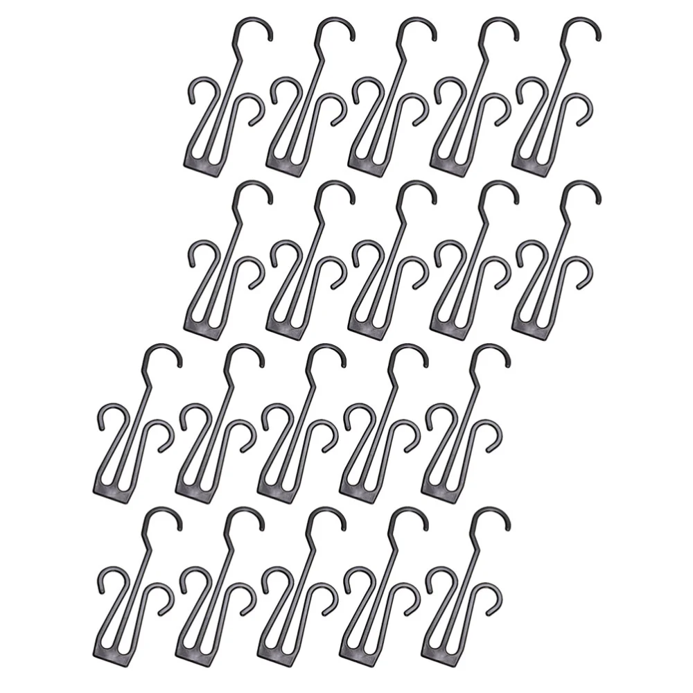 20Pcs Household Shoe Hangers Decorative Shoe Racks Mall Shoe Display Racks Hanging Hooks