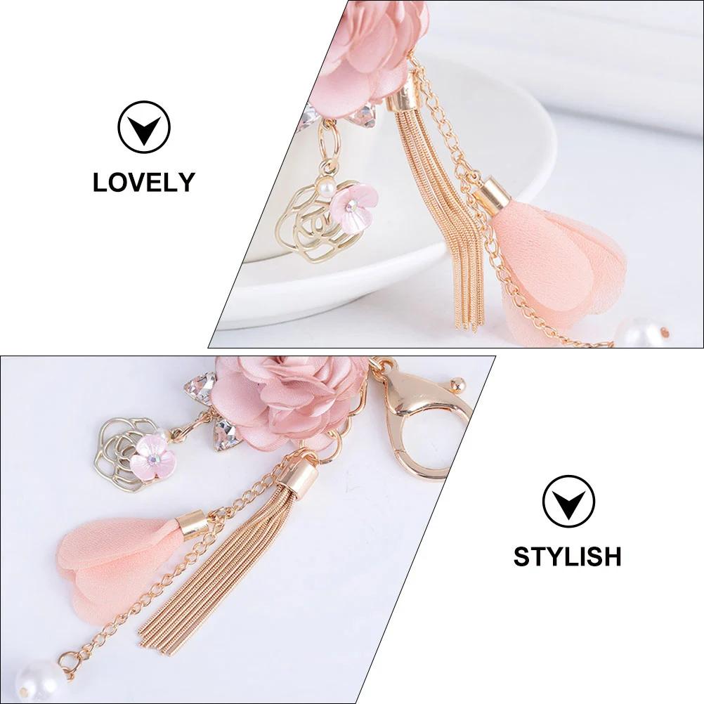 Creative Key Holder Decorative Keychain Stylifh Flower Design Key Holder