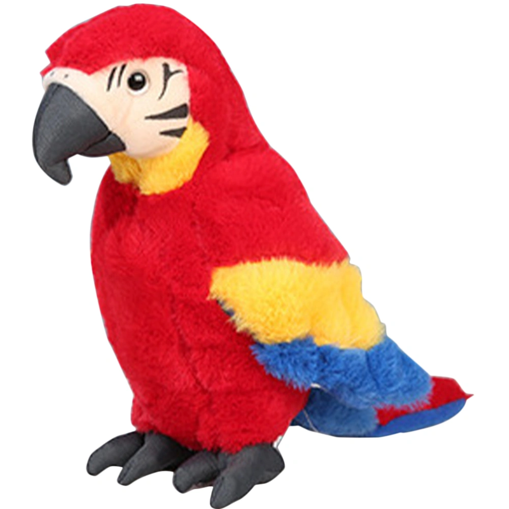 Artificial Birds Realistic Parrot Ornaments Plush Parrot Models Garden Parrot Toy