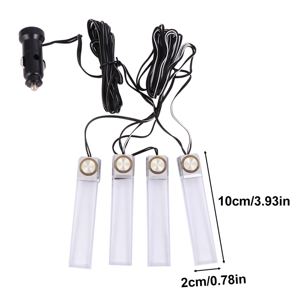 1 Set Car Atmosphere Lamp Indoor Led Atmosphere Colorful Flashing Lights for Car