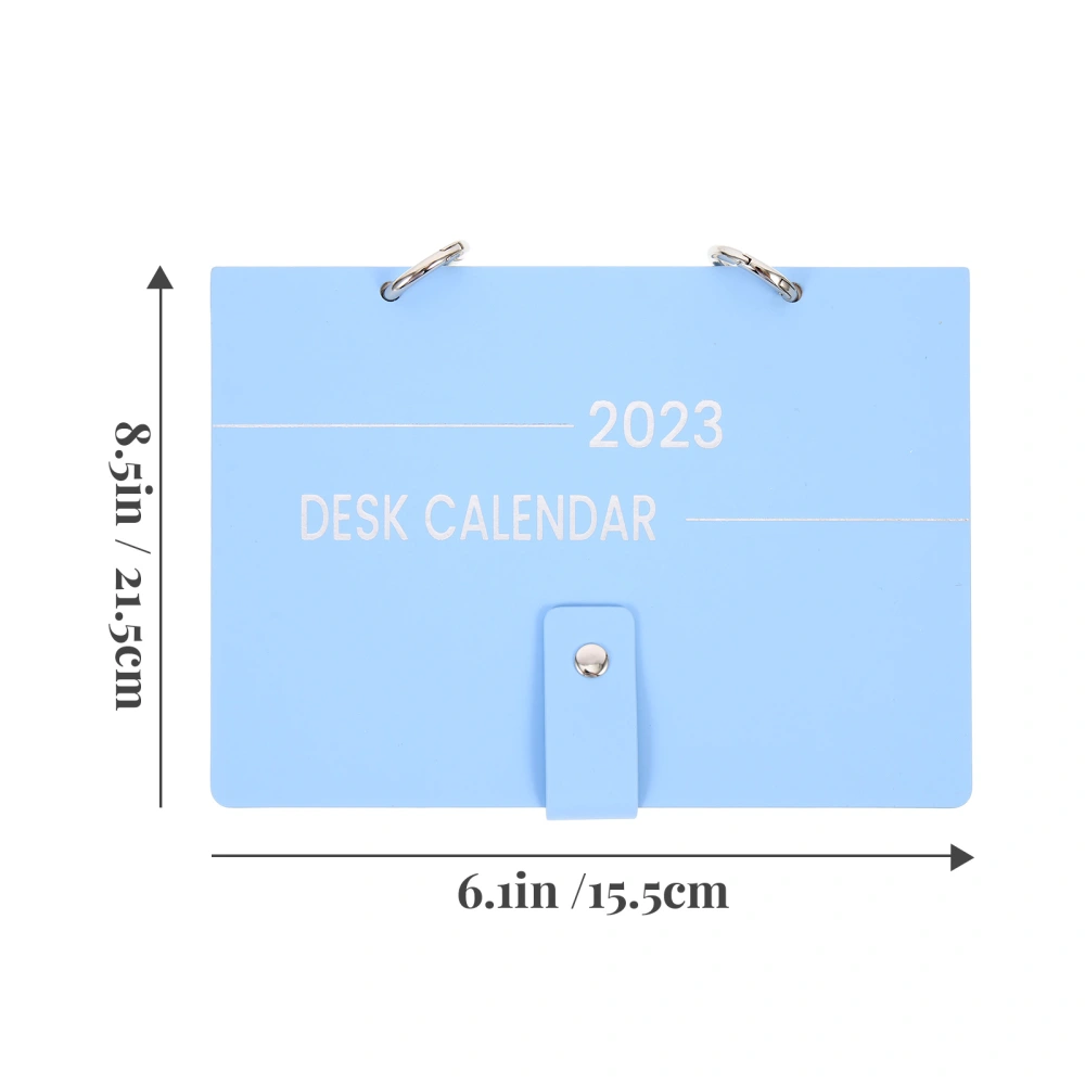 Desk Calendar 2023 Table Calendar Ornament Simple Style Calendar Adornment Schedule Planner