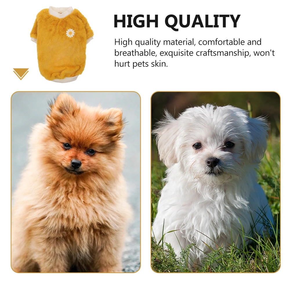 Winter Warm Pet Clothes Pet Wearing Costume Dog Apparel Cat Coat Clothing