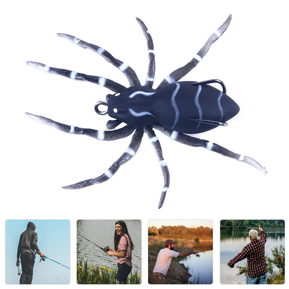 3D Simulation Spider Hook Bait Bionic Baits Fishing Hook Baits Fishing Gear