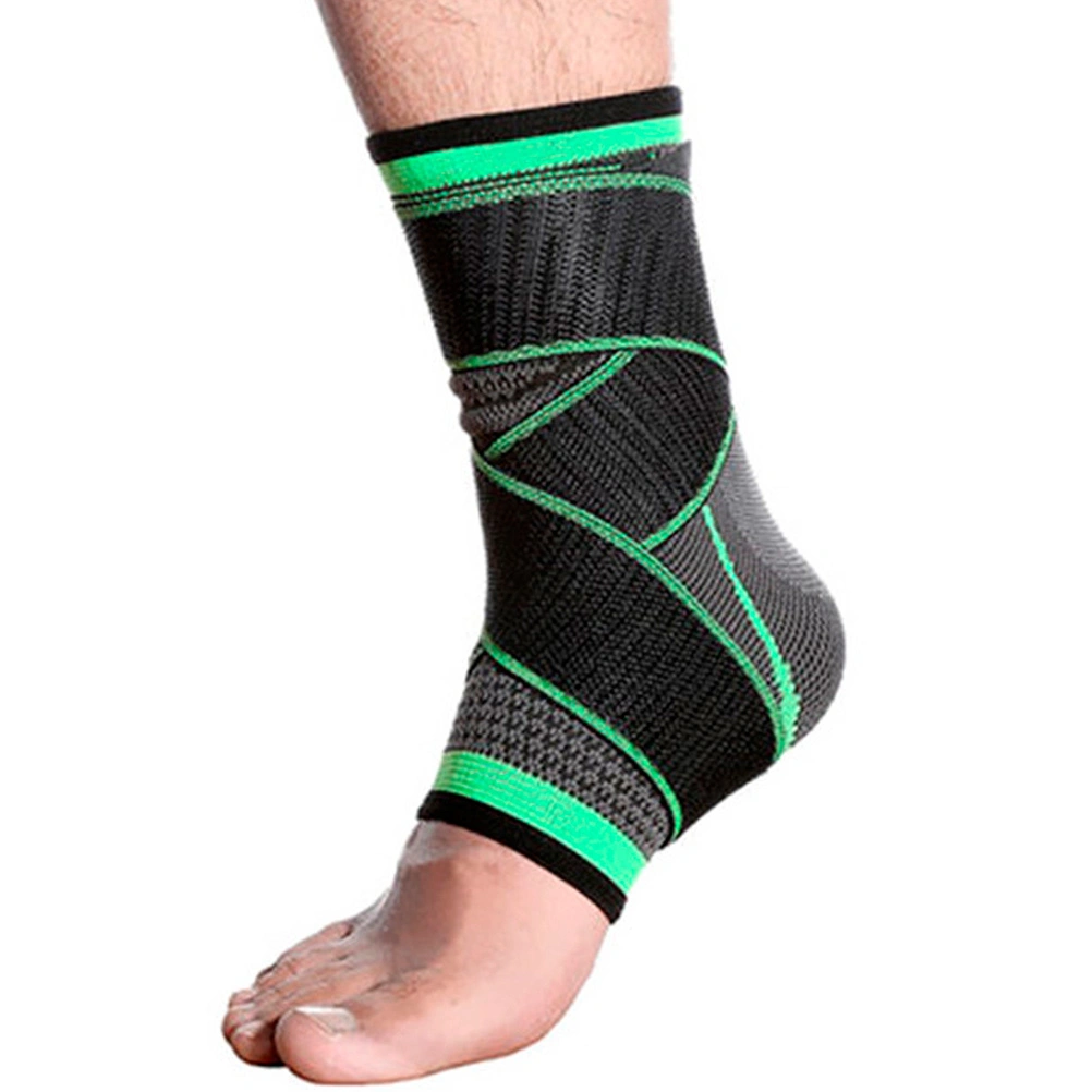 2Pcs Adjustable Compression Ankle Support Braces Sports Protection Holders