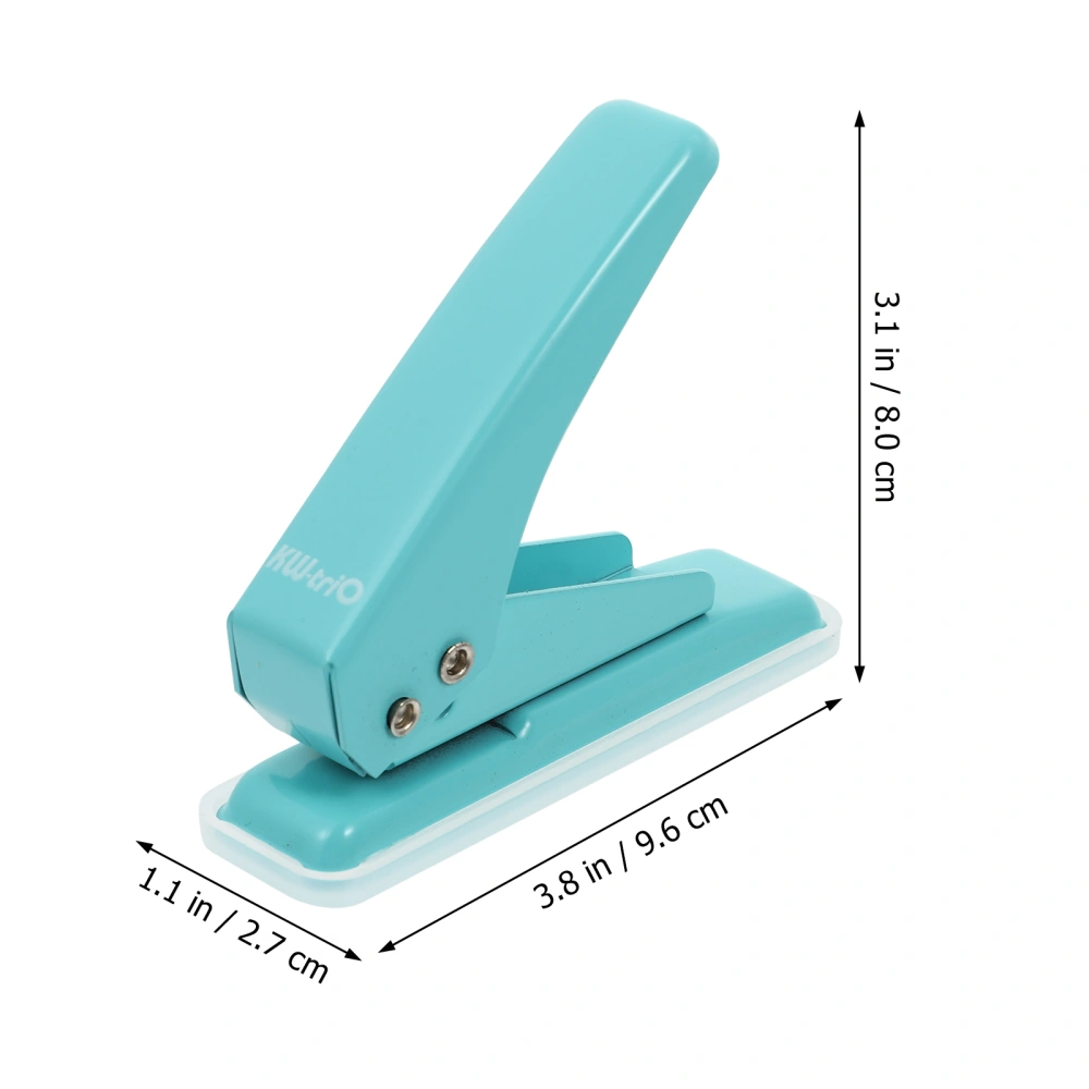 Single Handheld Hole Puncher Metal Hole Punch for Paper Chipboard Art Project