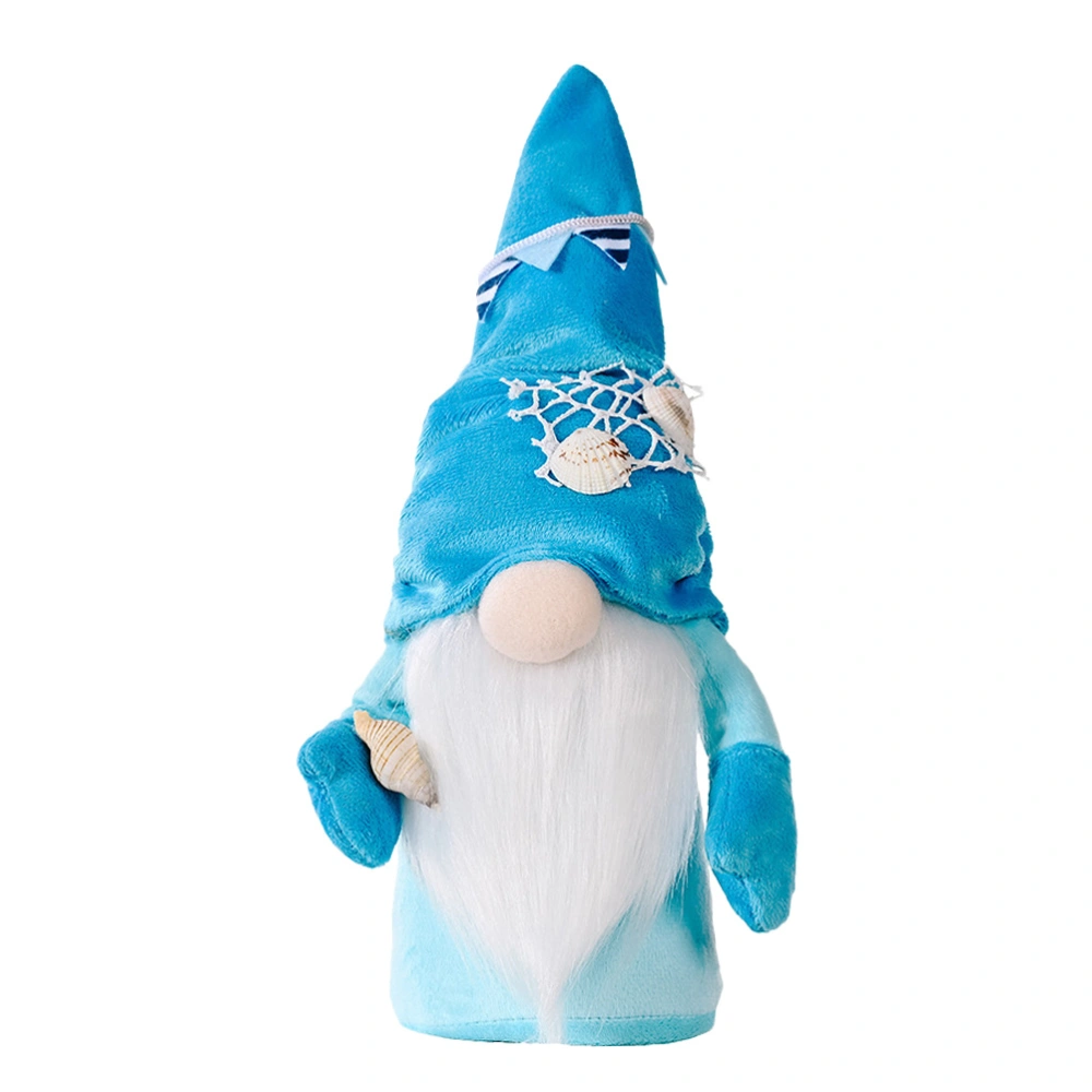 1Pc Gnome Doll Hawaiian Gnome Doll Hawaiian Party Decoration Desktop Ornament