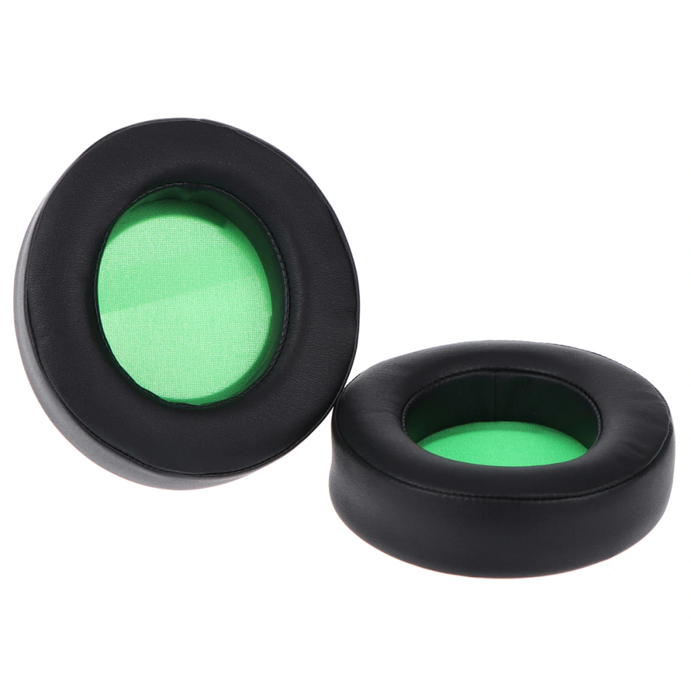 Professional Earphone Pads Sponge Headphones Cushions for Razer Kraken 7.1 V2 (Green)