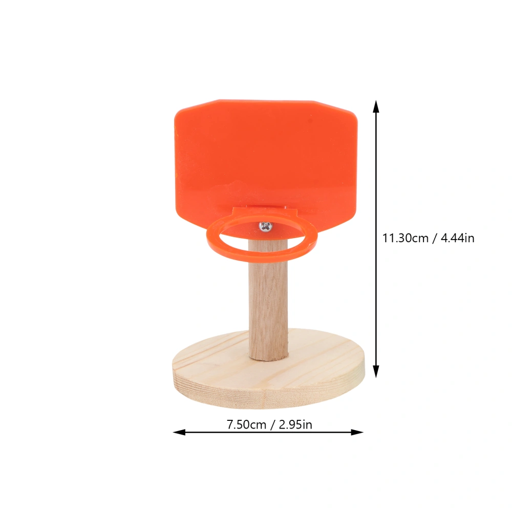 1 Set Bird Shooting Toy Training Educating Basketball Stand (Random Color)