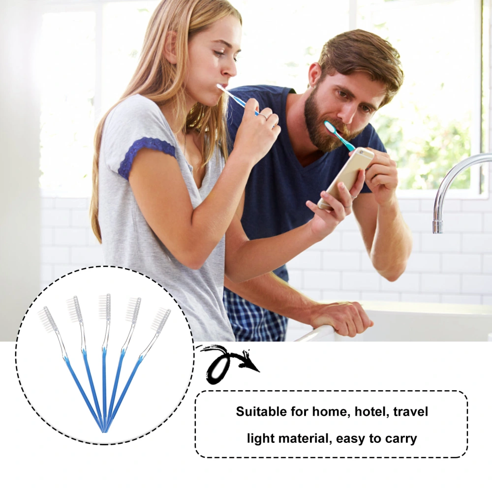 30pcs Disposable Tooth Brush Environmental Protection Toothbrush for Travel