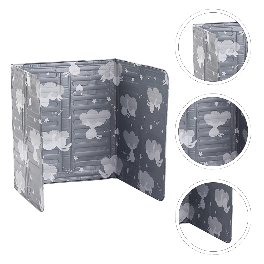 2pcs Kitchen Aluminum Foil Oil Baffle for Gas Cooker Heat Insulation Plate