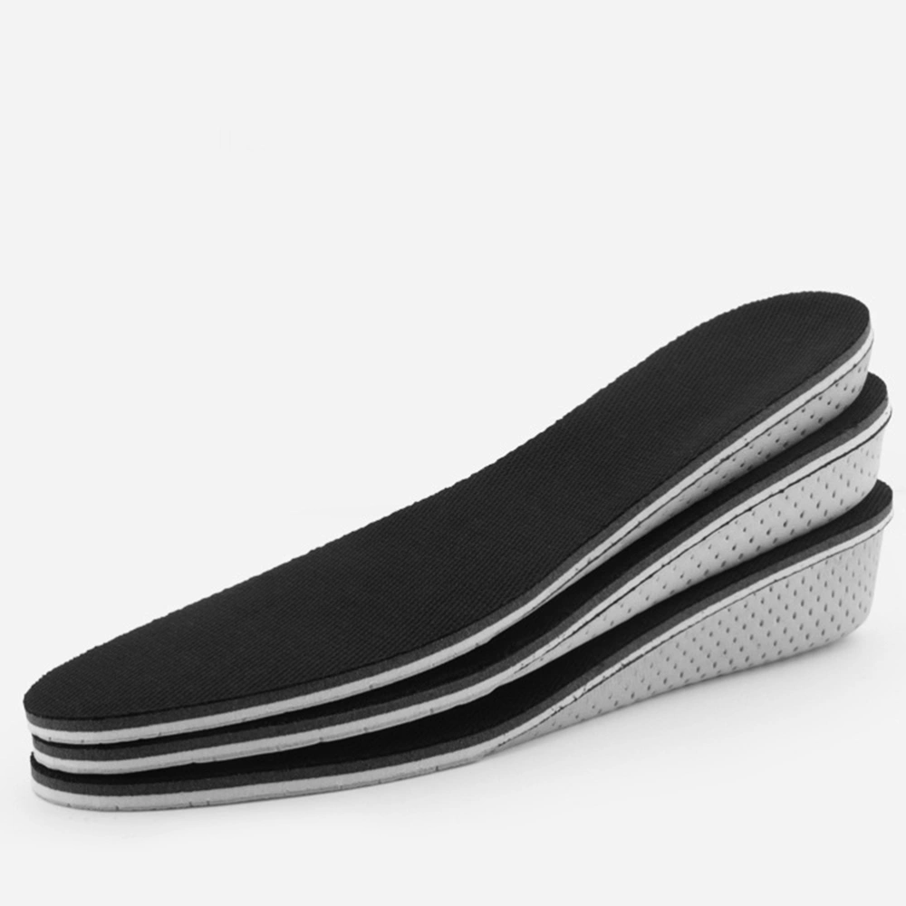 Breathable Invisible Shoe Insole Cuttable EVA Shoe Lift Slow Rising Height Increase Shoe Pads - Size 35-44 (1.5CM)