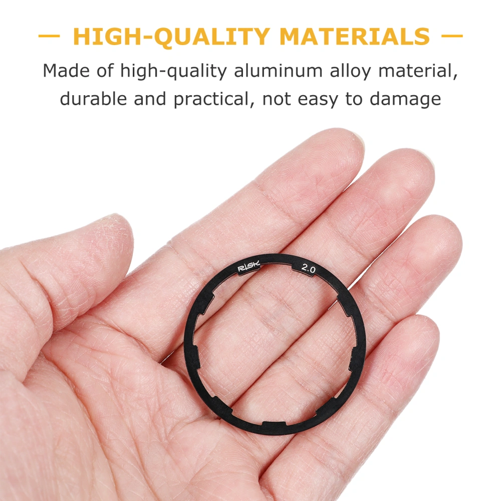 1 Set/3pcs Bike Flywheel Gasket Slot Type Washer Useful Bike Gasket