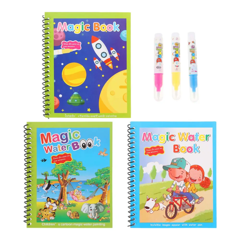 3Pcs Sketch Books Art Drawing Books Painting Graffiti Books (Assorted Color)