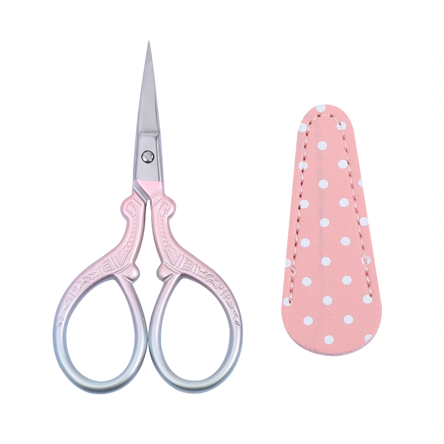 1 Set Embroidery Scissor Metal Detail Shear Sewing Thread Cutter Sewing Tool
